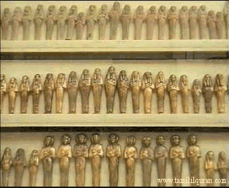 Idols of people of sumeria